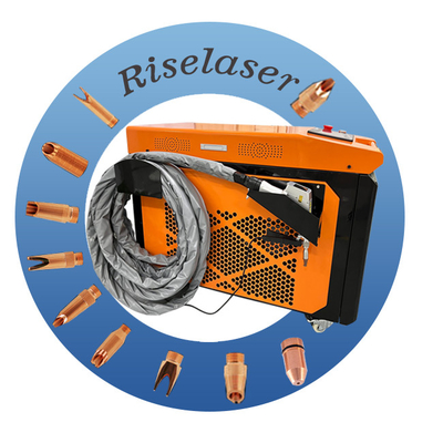 เครื่องปั่นเลเซอร์ไฟเบอร์มือ 1500W พร้อมเครื่องทําความสะอาดและตัดเลเซอร์ 3000W 3 ใน 1