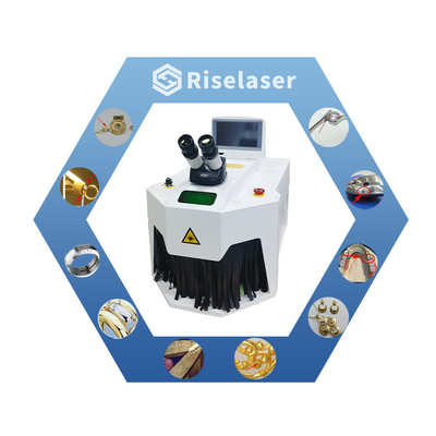 สปอต CNC ไฟเบอร์เลเซอร์ Soldering Welder 150w มินิเล็กสําหรับทองคํา